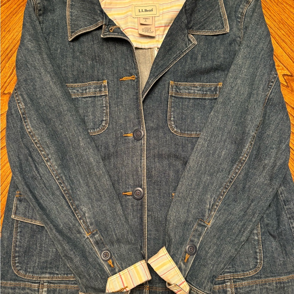 LL Bean LP Denim Jacket